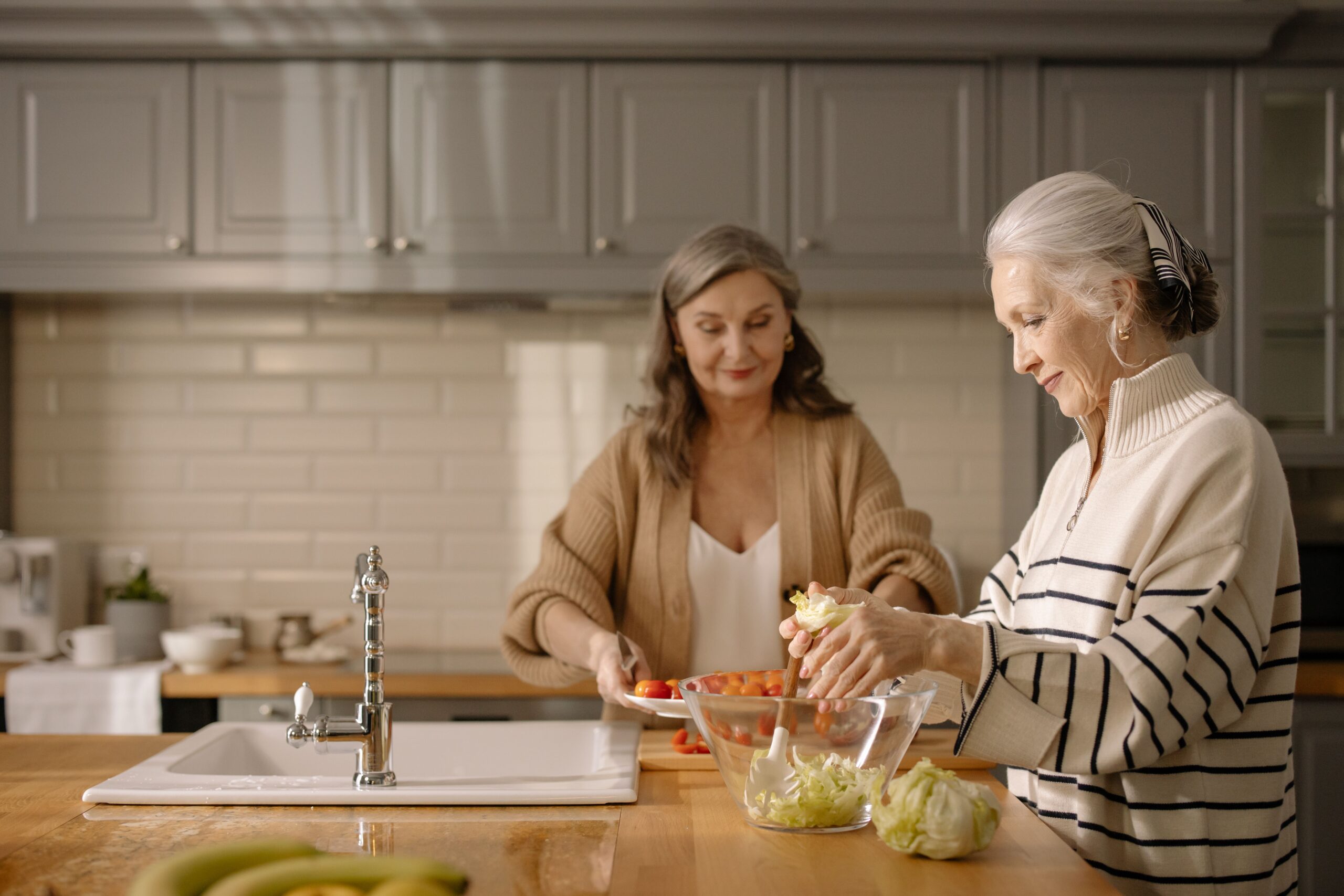 healthy food and vegetables for seniors managing signs of blood sugar imbalance